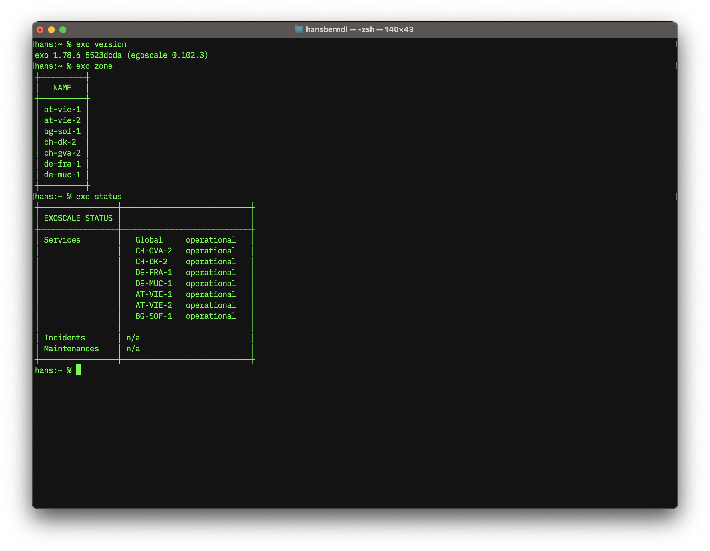 our-cli